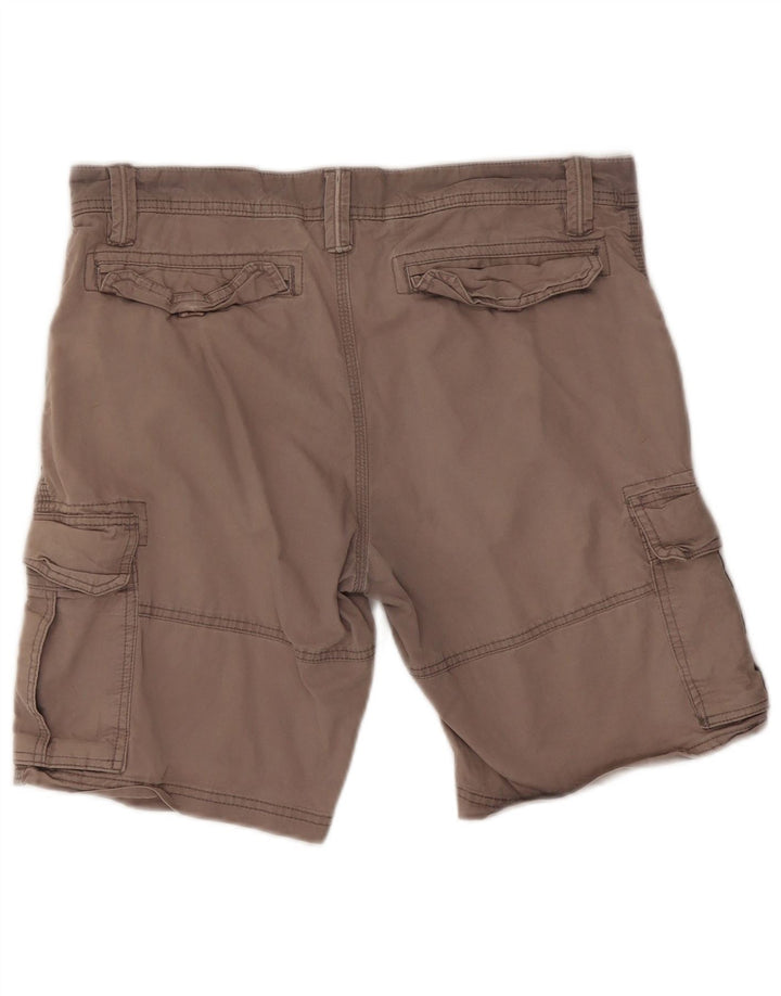 Fat Face Mens Cargo Shorts W34 Large Grey Cotton