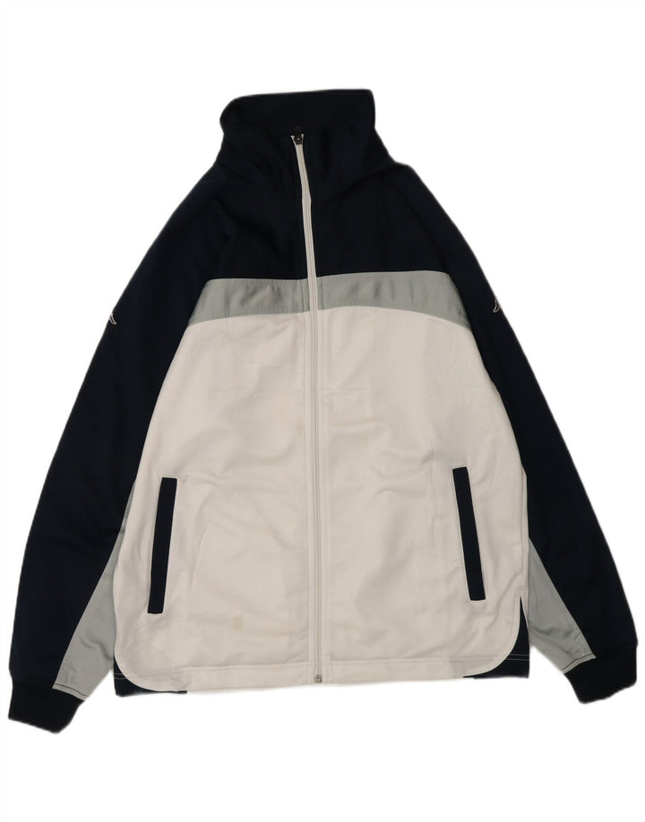 KAPPA Mens Treino Top Jacket Médio Multicolorido Colourblock Poliéster