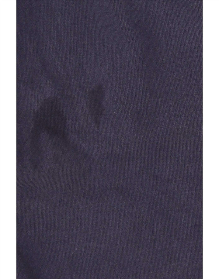 Calça de treino masculina Fila joggers pequeno algodão azul marinho