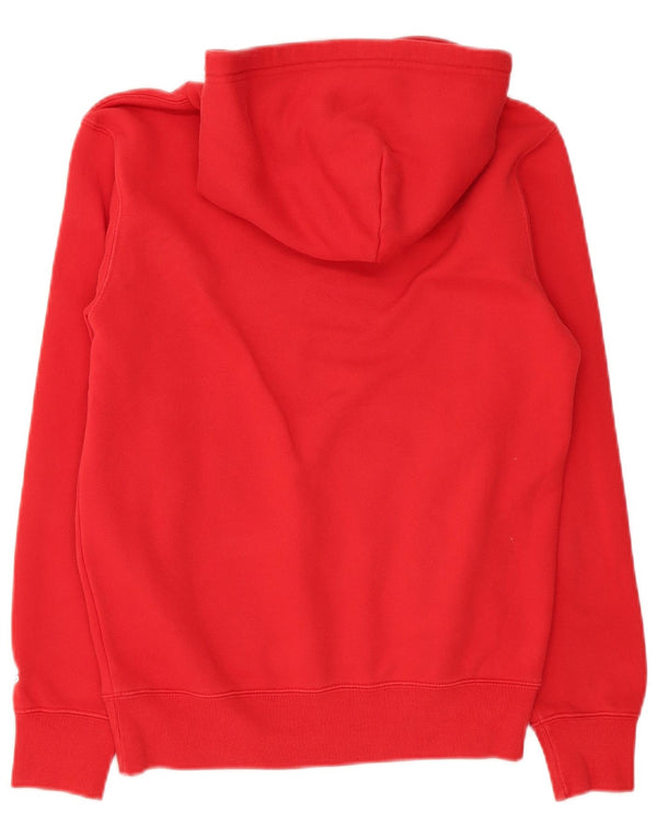 Jumper masculino com capuz Champion pequeno algodão vermelho