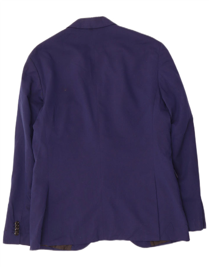 Jack & Jones jaqueta masculina super slim de 2 botões IT 52 XL azul marinho