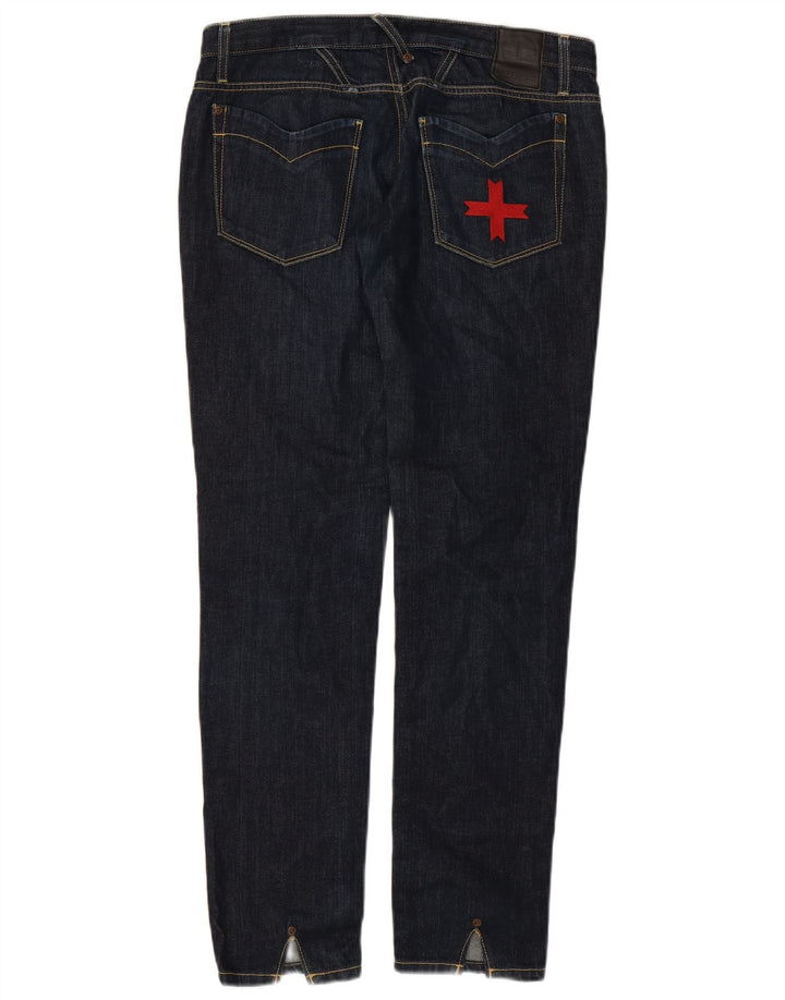 Jeans Zu Elements feminino slim W30 L31 algodão azul marinho