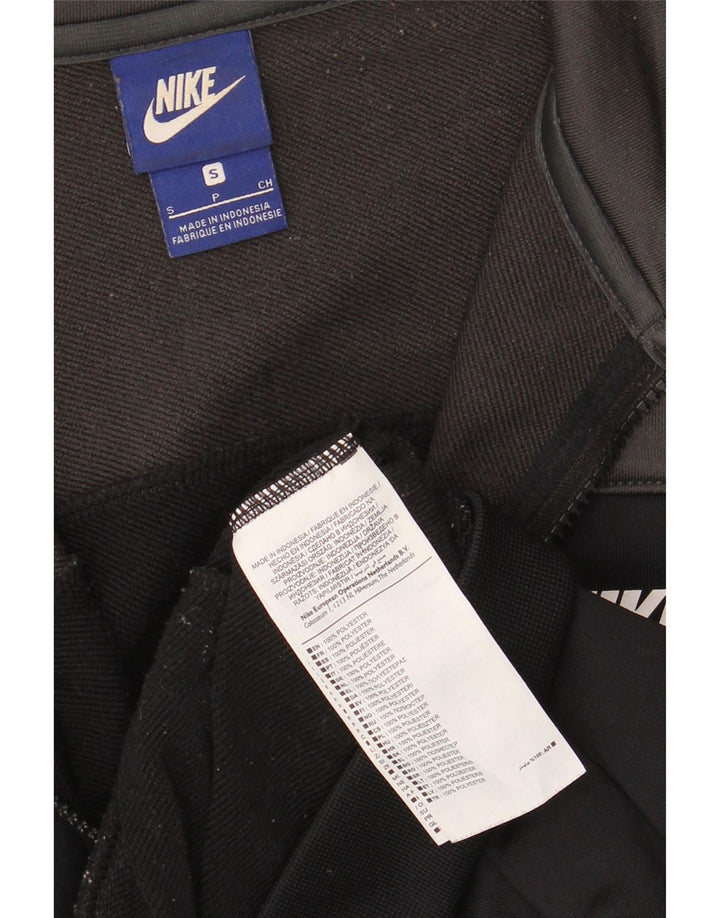 Nike Mens Treino Top Jacket Pequeno Preto Colorblock Poliéster