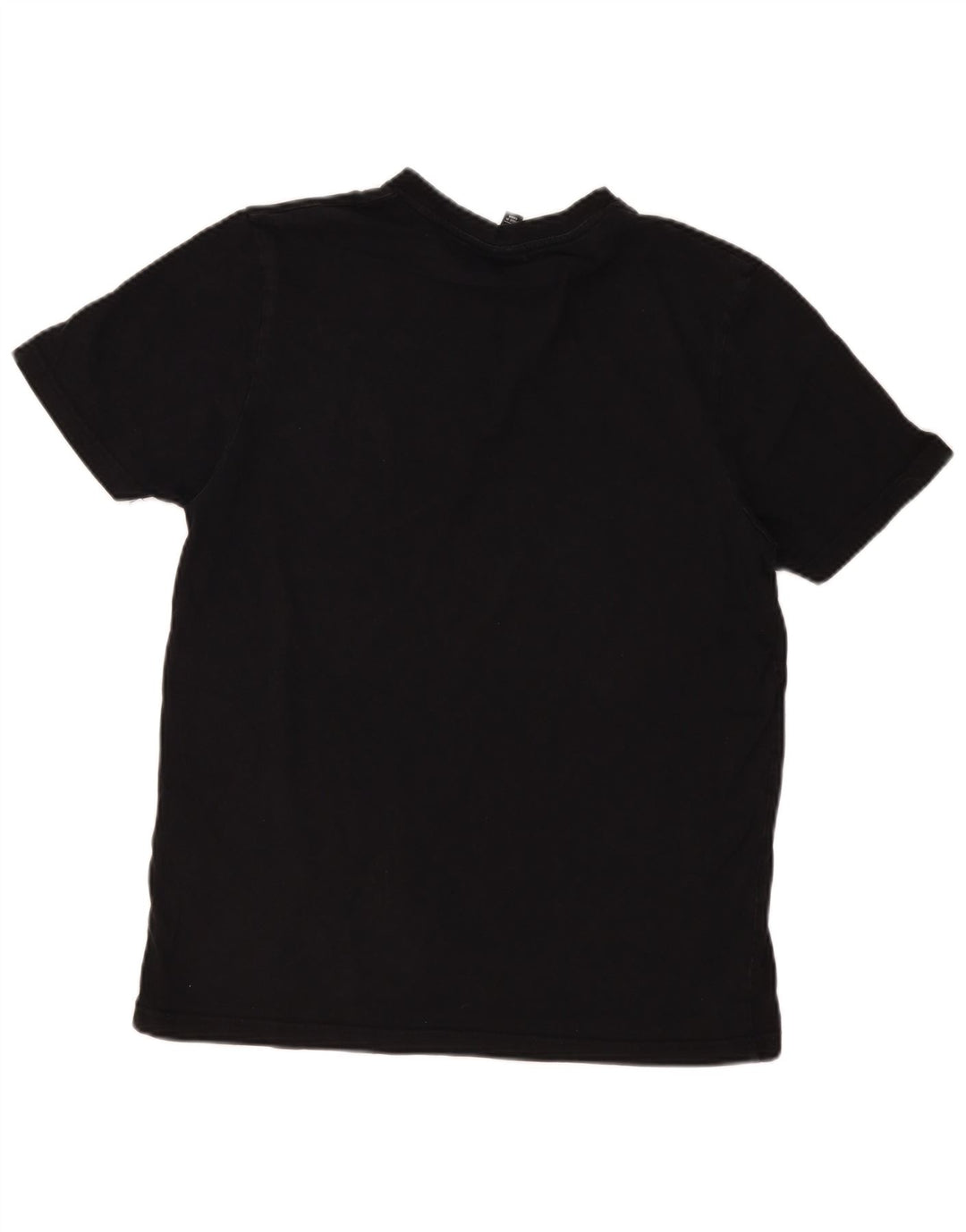 Ellesse Camiseta Masculina Slim Fit Top Grande Algodão Preto
