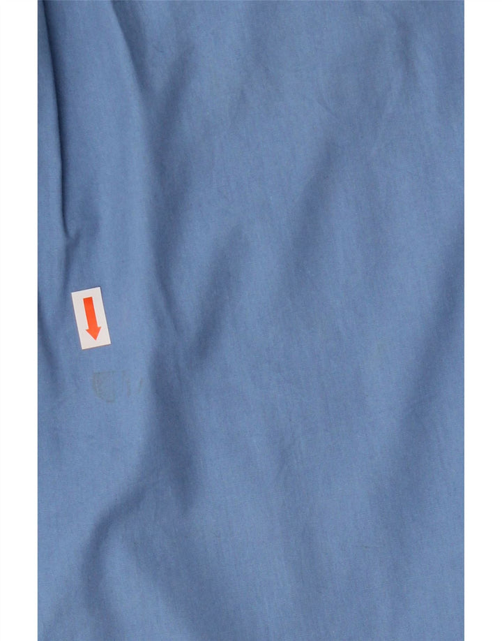 Camisa masculina Wrangler grande algodão azul