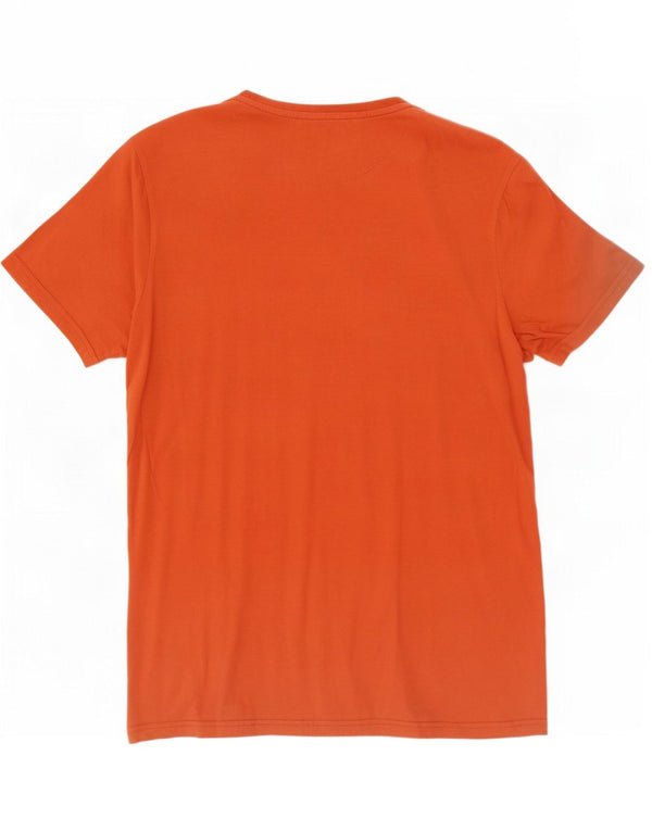Camiseta masculina Lyle & Scott pequena marrom