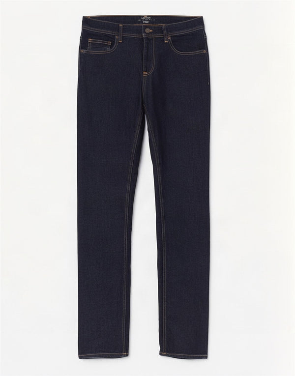 Tommy Hilfiger Masculino Layton Super Slim Jeans W31 L34 Azul Marinho Algodão