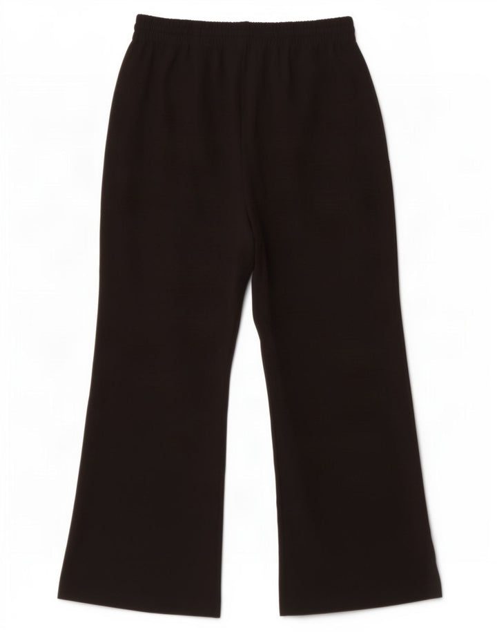 Calça feminina Zara Bootcut cortada média W28 L24 preta