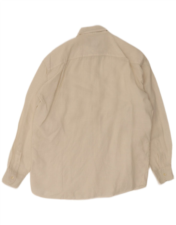 Camisa masculina Gerani média branca