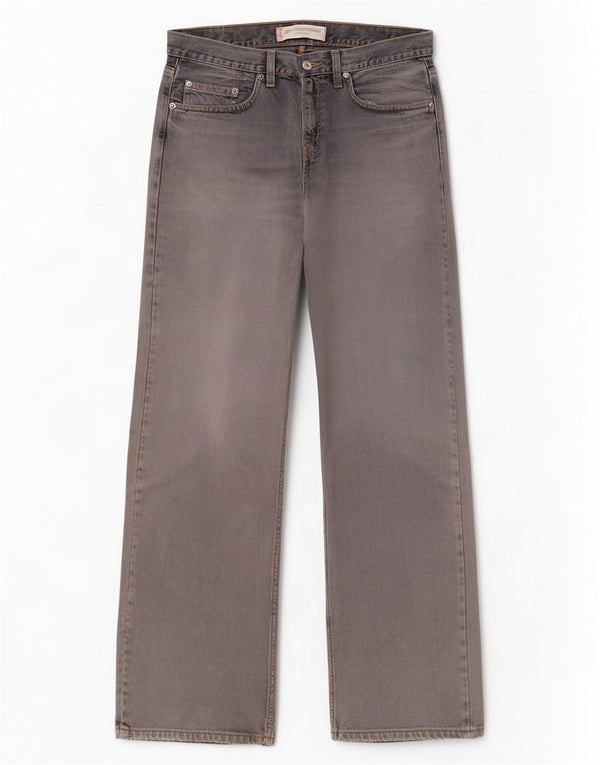 Levi's Mens 529 Low Waist Straight Jeans W32 L32 Grey Cotton