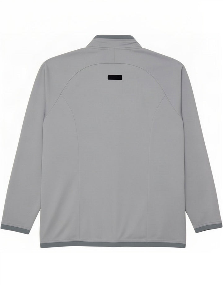 Asics Womens Tracksuit Top Jacket UK 12 Médio Azul