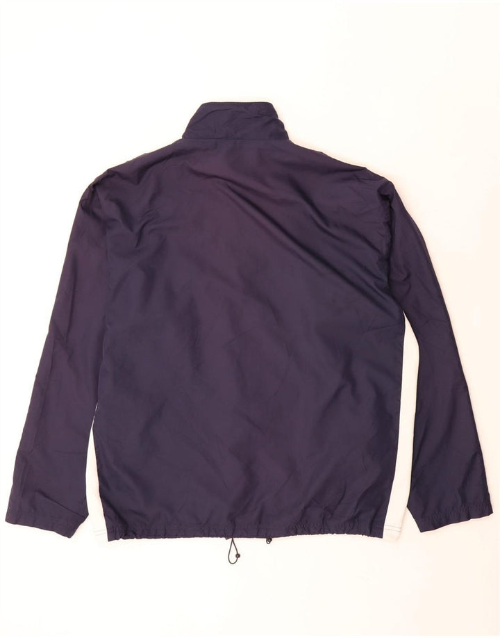 Fila Mens Tracksuit Top Jacket XL Azul marinho Colourblock Poliéster
