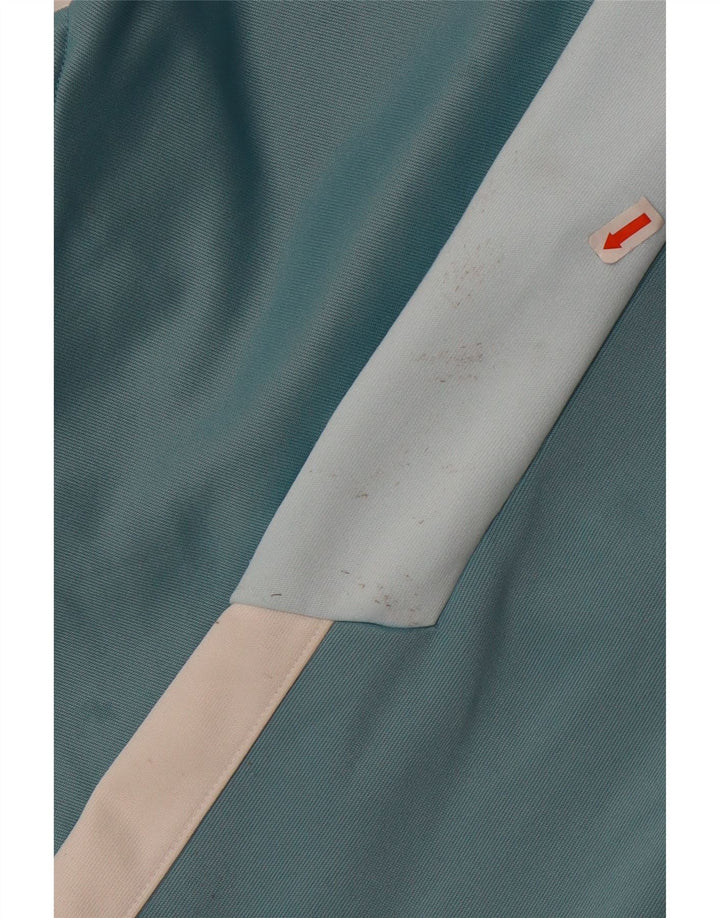 Nike feminino oversized gráfico agasalho top jaqueta reino unido 10 pequeno azul