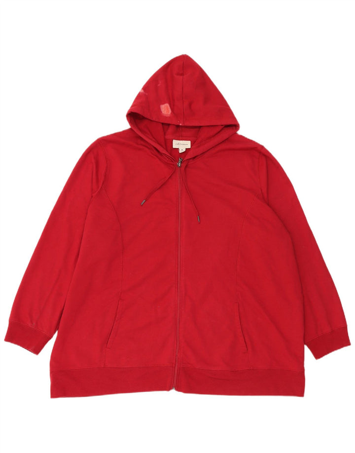 Suéter masculino Marks & Spencer Autograph Zip com capuz XL poliéster vermelho