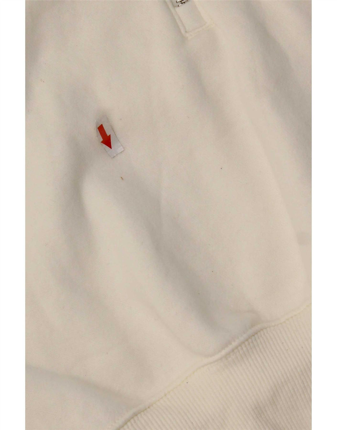 Moletom Nike feminino oversized com zíper e gola alta UK 10 pequeno branco