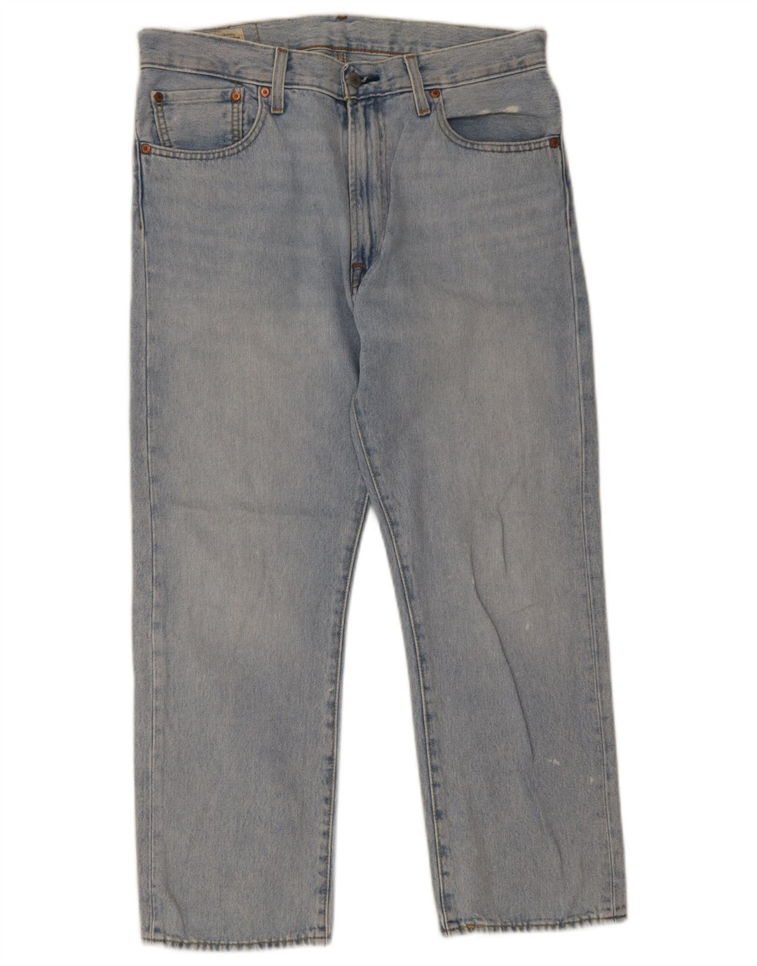 Levi's Masculino 551 Straight Jeans W32 L28 Azul Algodão