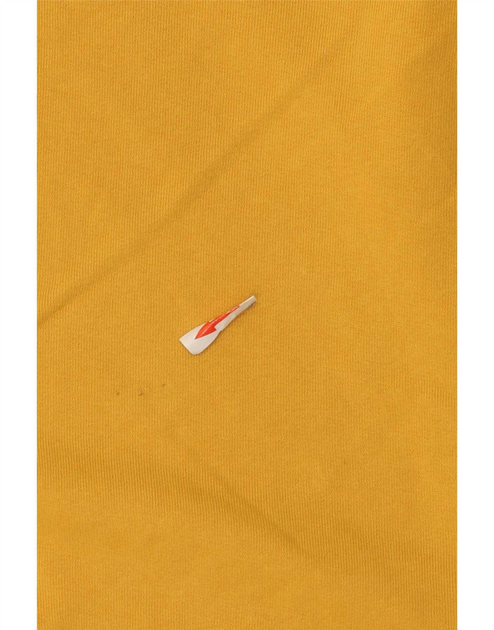 Wrangler moletom masculino jumper grande algodão amarelo
