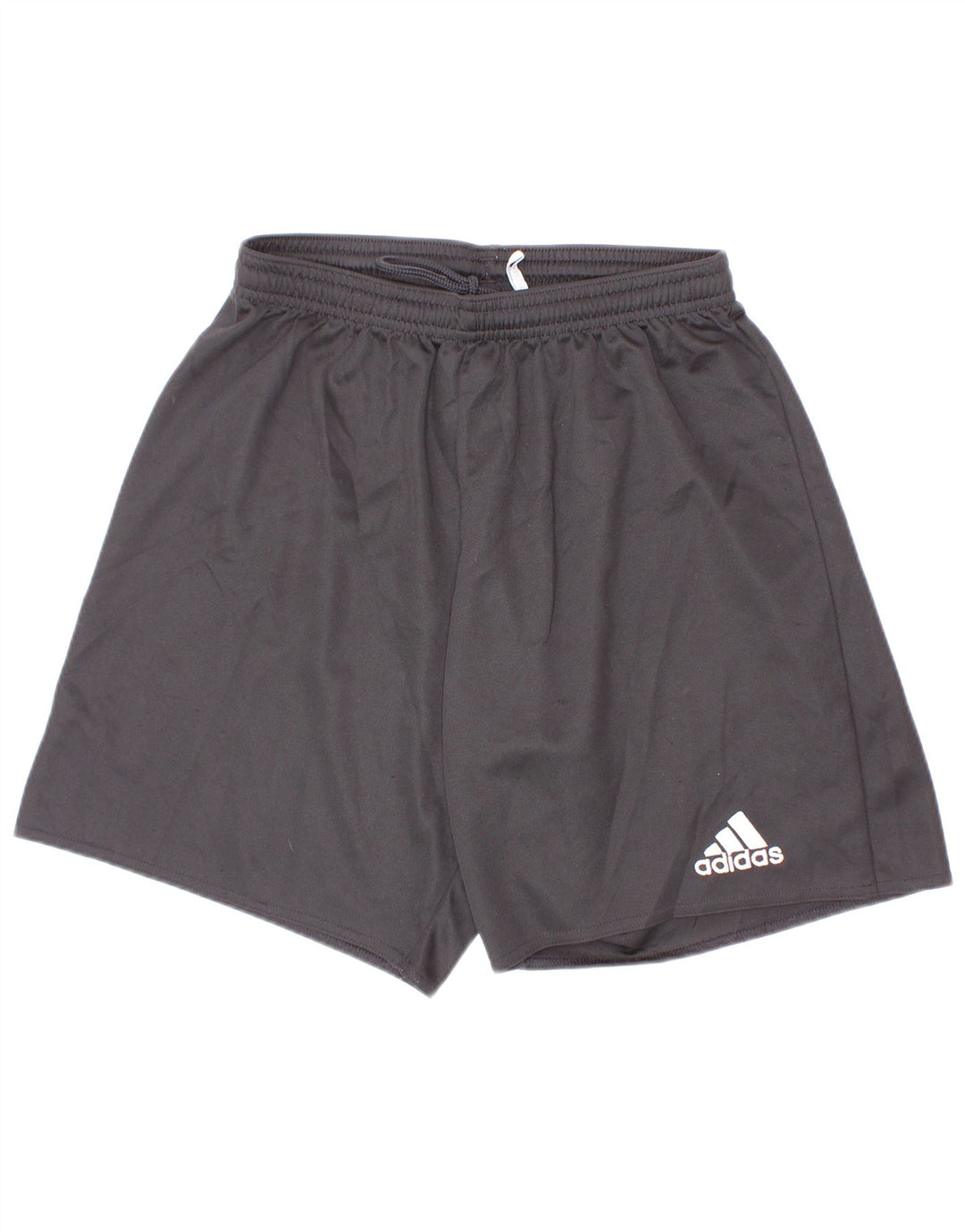 Shorts esportivos Adidas Boys Climalite 9-10 anos pequenos poliéster preto