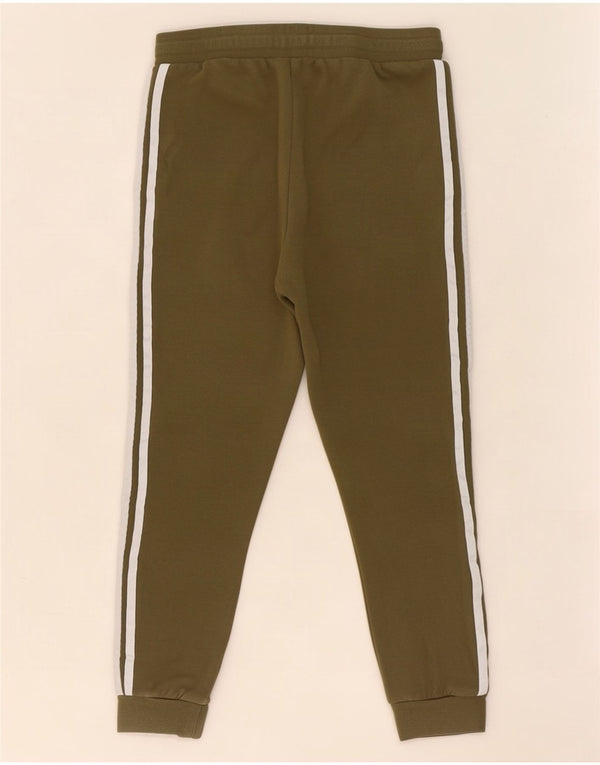 Adidas Calças de treino para meninas Joggers 9-10 anos Algodão cáqui
