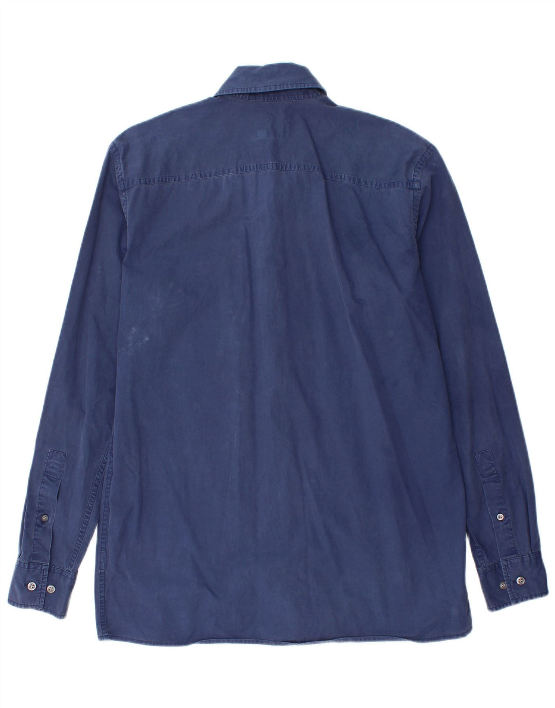Camisa masculina Gas pequena algodão azul marinho