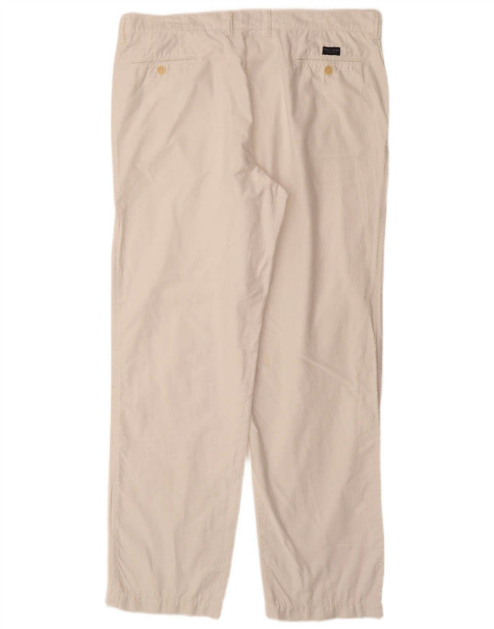 Calça Chino masculina TOMMY HILFIGER W38 L34 Off White Classic