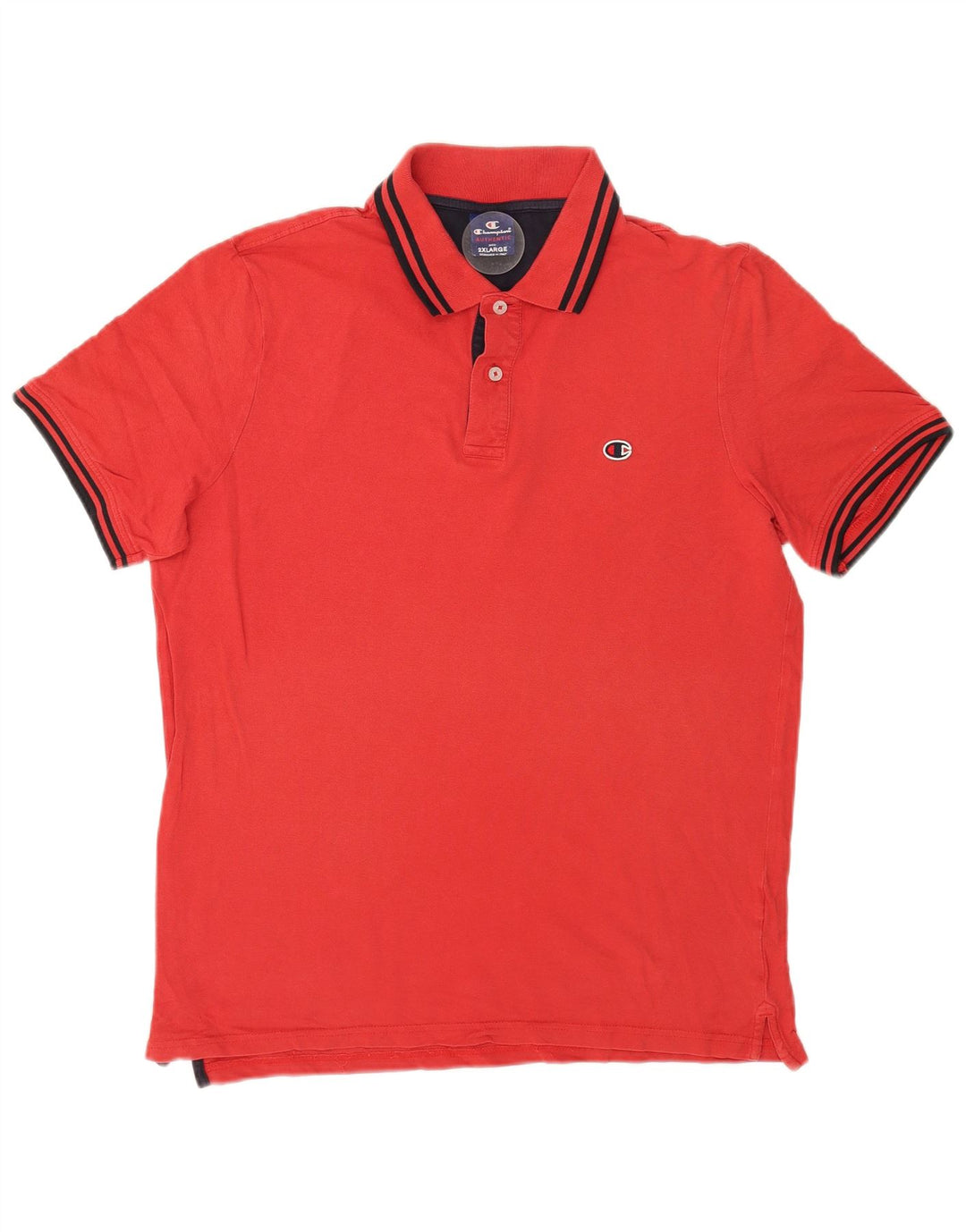 Camisa polo masculina Champion 2XL vermelha