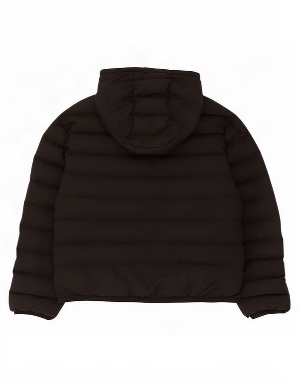 Jaqueta acolchoada com capuz Nike Boys 10-11 anos poliéster preto médio