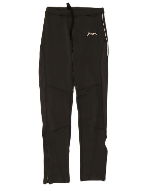 Calça de treino feminina Asics UK 4 XS cáqui poliéster