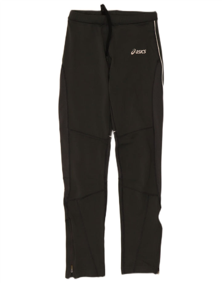 Calça de treino feminina Asics UK 4 XS cáqui poliéster