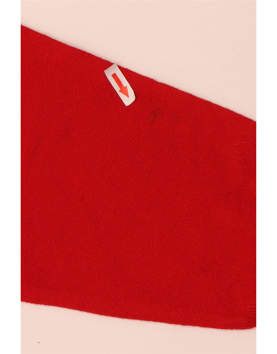 Pierre Cardin Suéter masculino com gola redonda grande acrílico vermelho