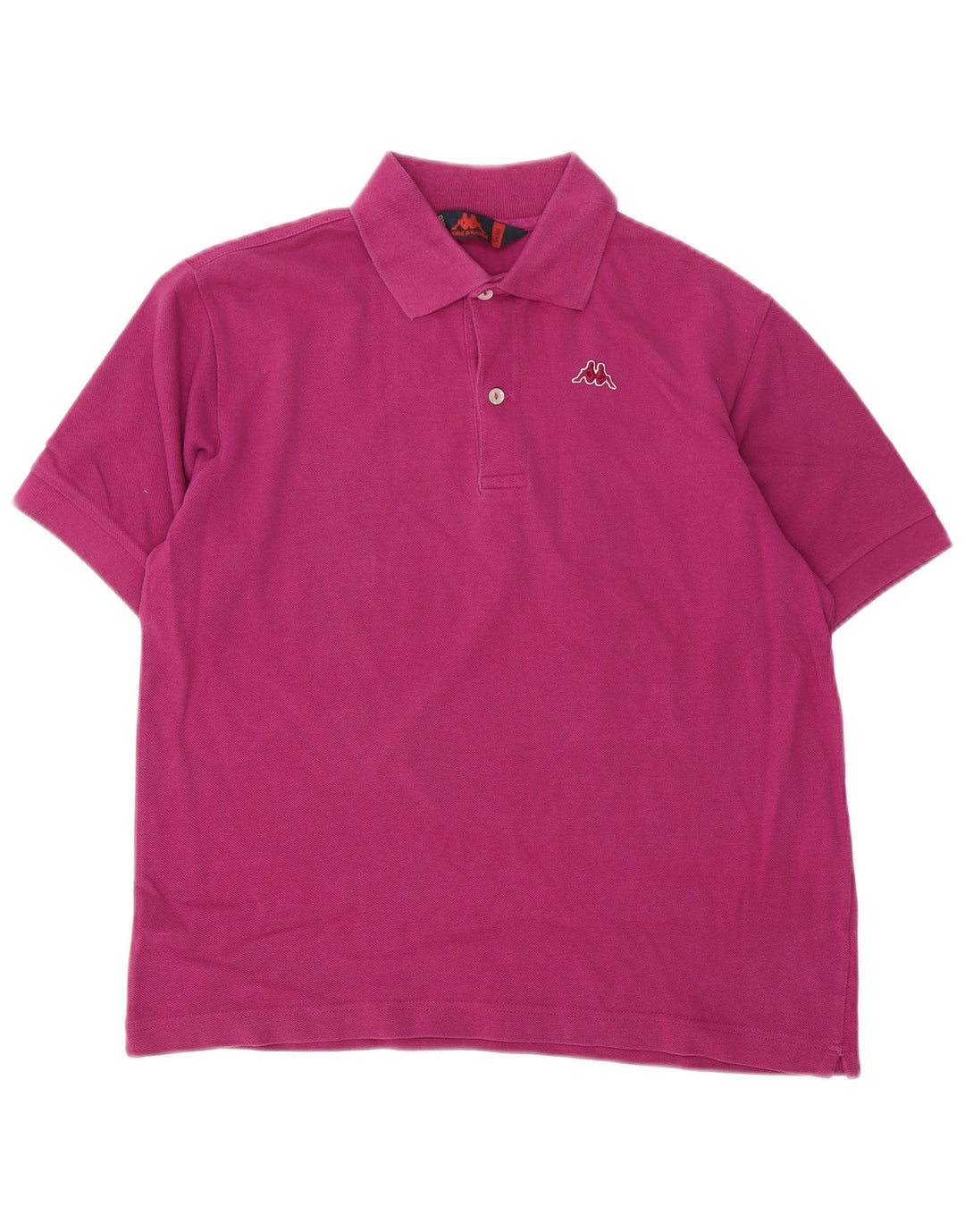 Camisa polo masculina Kappa pequena algodão roxo
