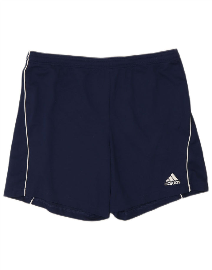 Calções ADIDAS Menino Climalite Sport 13-14 Anos Azul Marinho Poliéster
