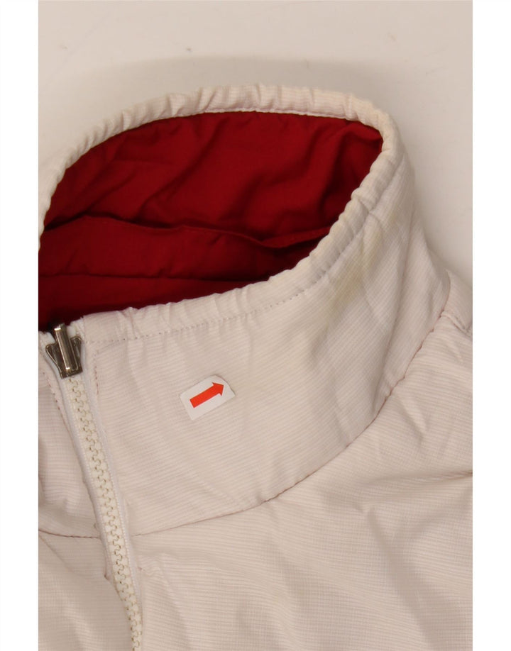 Jaqueta Nike Feminina Reversível UK 8/10 Pequena Poliéster Vermelho