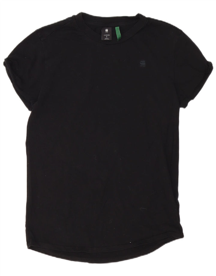 Camiseta masculina G-Star top pequeno algodão preto