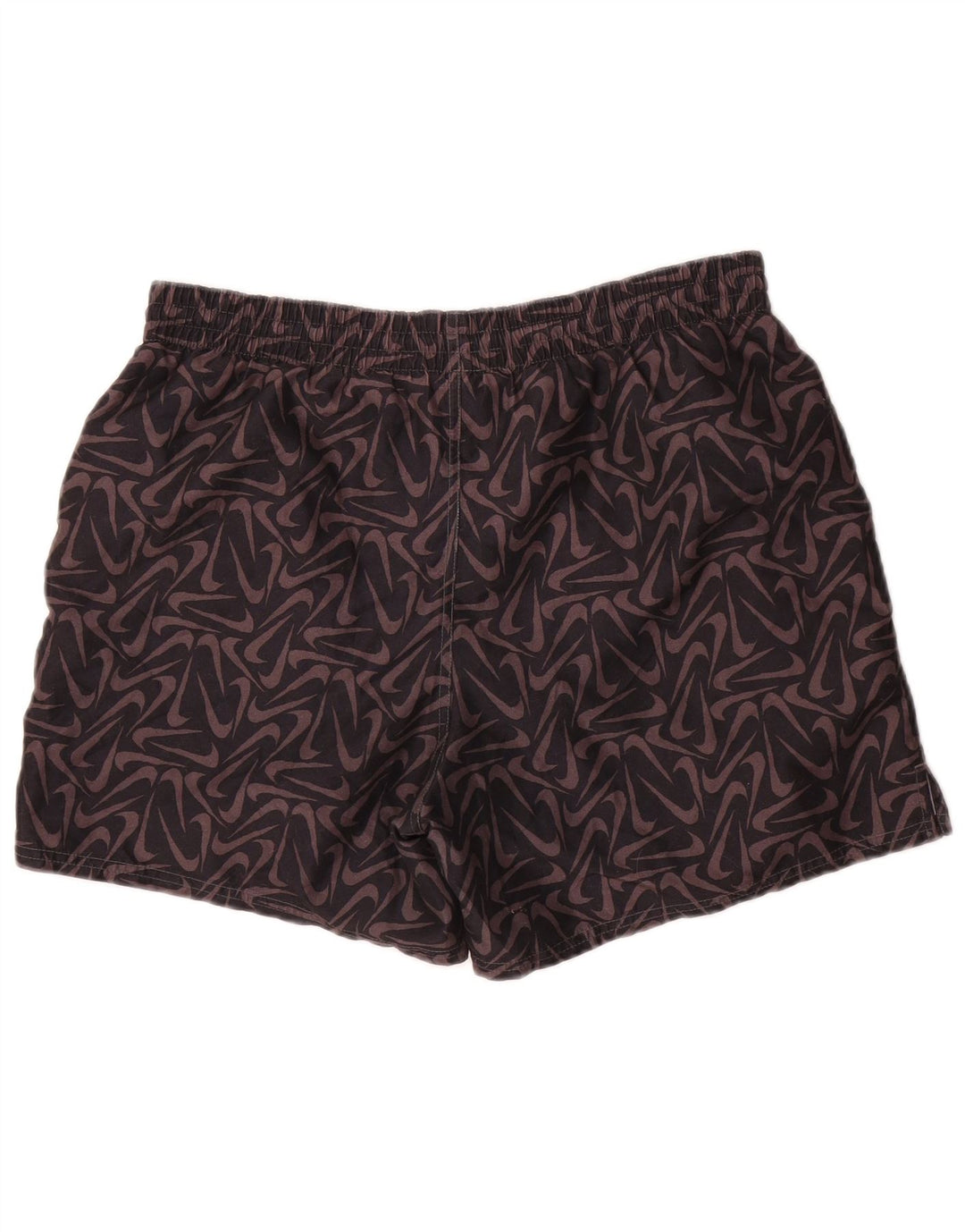 Shorts esportivos gráficos masculinos Nike médio preto poliéster