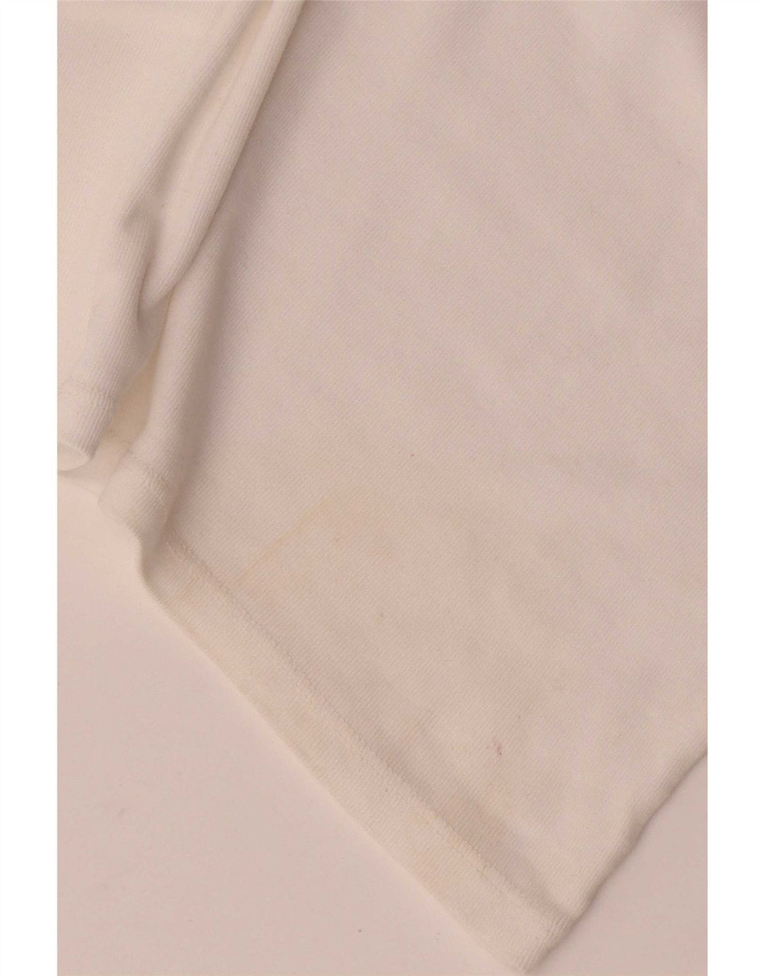 Camiseta feminina Massimo Dutti UK 14 grande bloco colorido branco