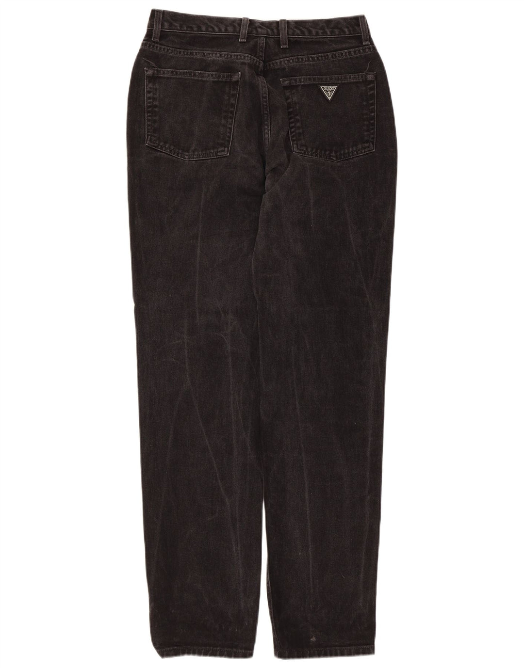 Guess Jeans Cônicos Femininos W31 L30 Algodão Preto