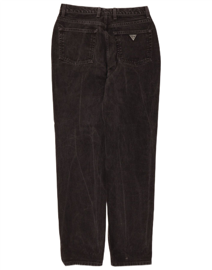Guess Jeans Cônicos Femininos W31 L30 Algodão Preto