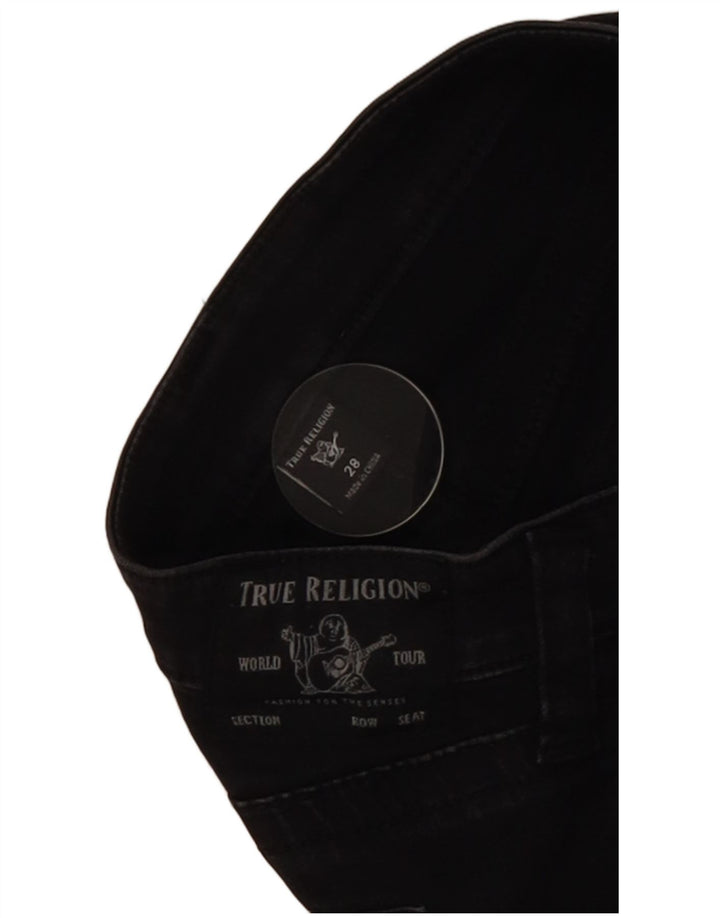 Jeans skinny feminino True Religion W28 L28 preto