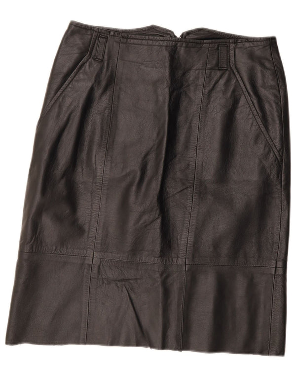 Vestido Blacky Saia Feminina de Couro EU 38 Médio W28 Couro Preto