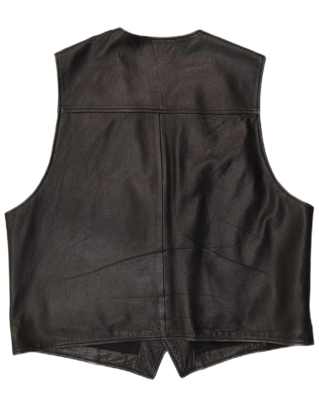 Colete masculino de couro C&A XL couro preto