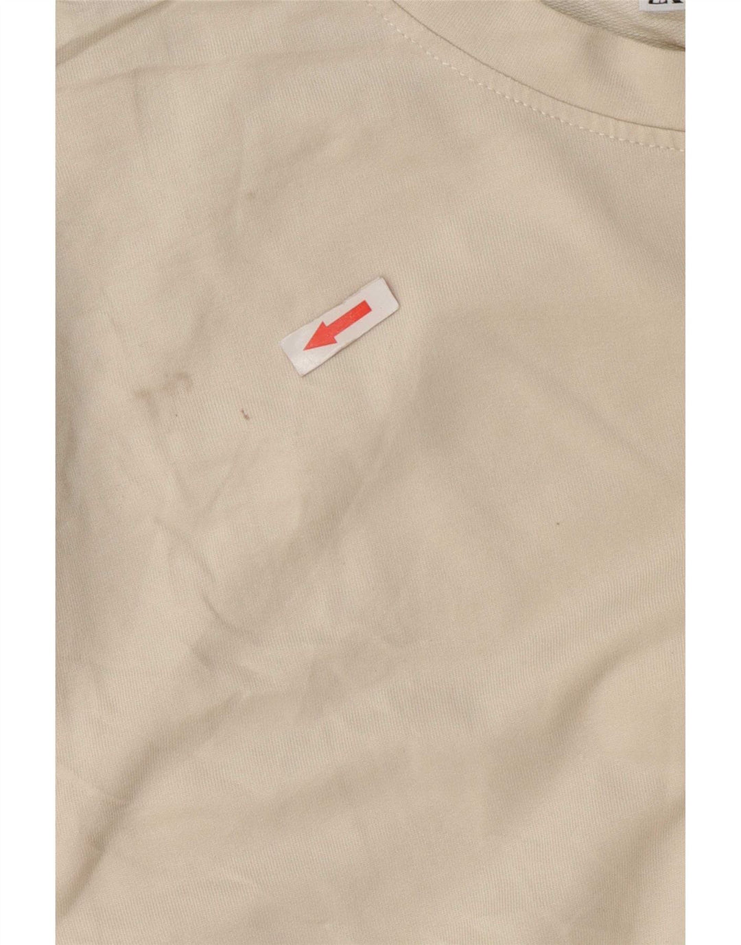 Zara moletom feminino gráfico oversized jumper Reino Unido 14 médio branco floral