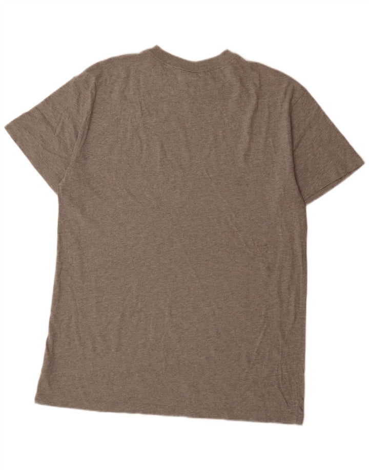 Camiseta masculina Nike grande algodão cinza