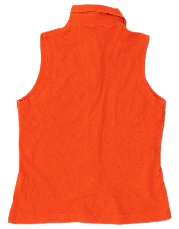 Camisa feminina sem mangas Invicta UK 10 pequena laranja