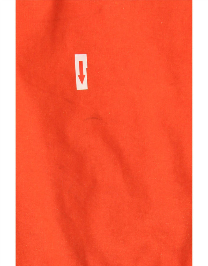Jaqueta utilitária masculina Pollini com capuz UK 42 XL laranja