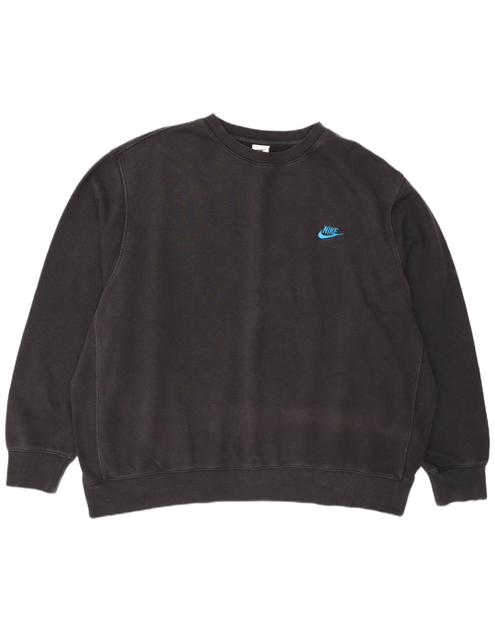 Moletom masculino Nike Jumper 2XL algodão preto