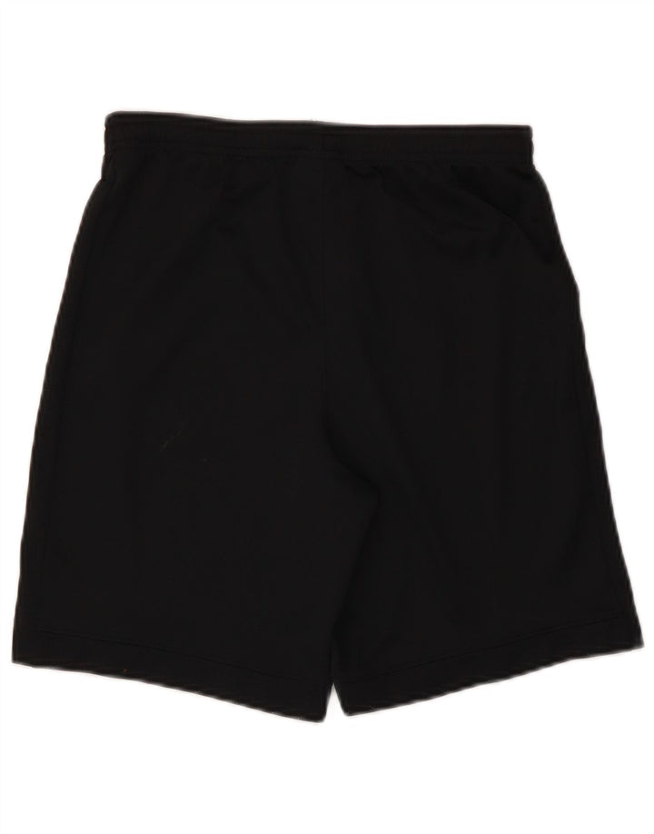 Shorts esportivos NIKE Boys Dri Fit 12-13 anos grande preto poliéster