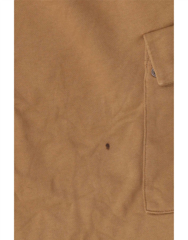 Shorts esportivos masculinos Marks & Spencer Regular Fit 2XL algodão bege