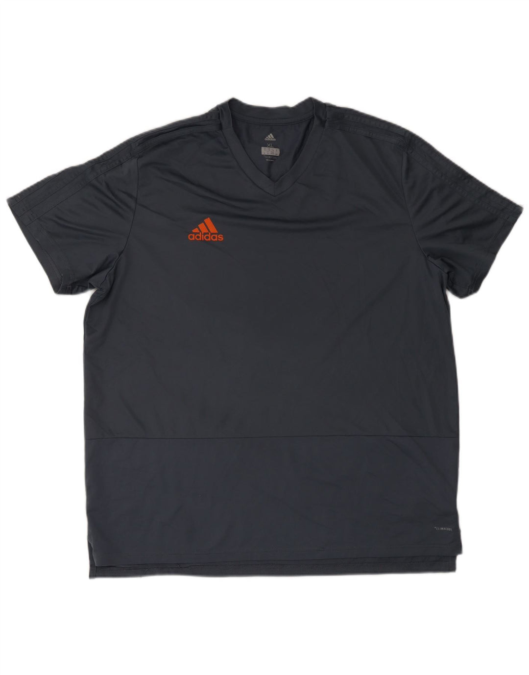 Camiseta Adidas Masculina Climacool Top XL Cinza Poliéster