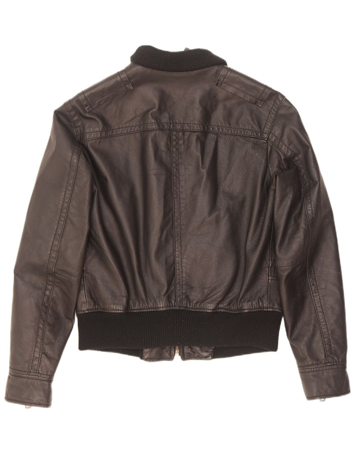 Jaqueta de couro masculina Conbipel IT 48 média preta